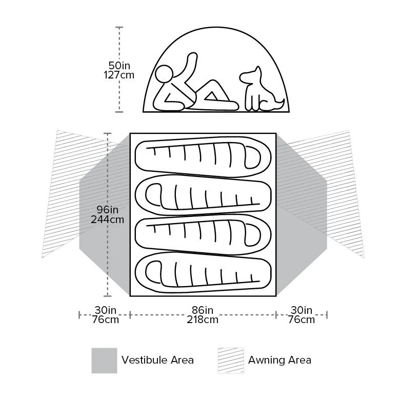 Big Agnes Copper Spur HV UL 4