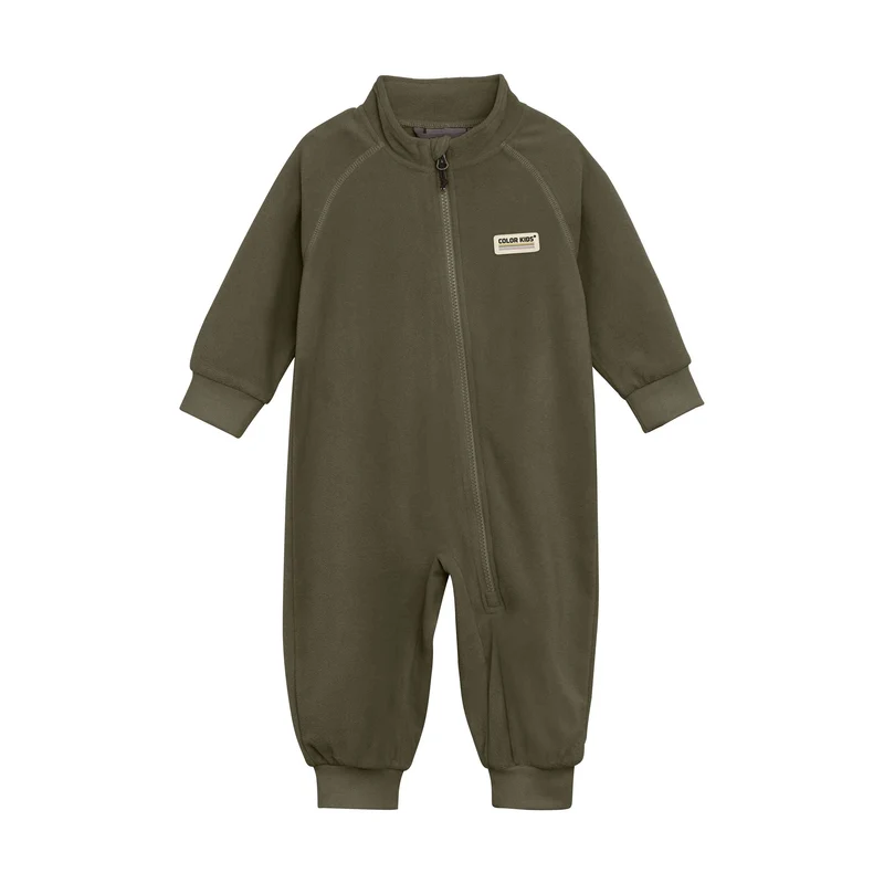 Overall / Fleece-Anzug grün Outdoor