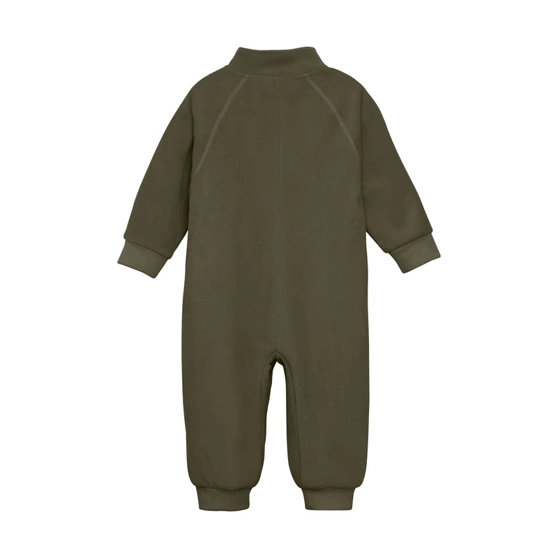 Overall / Fleece-Anzug grün Outdoor