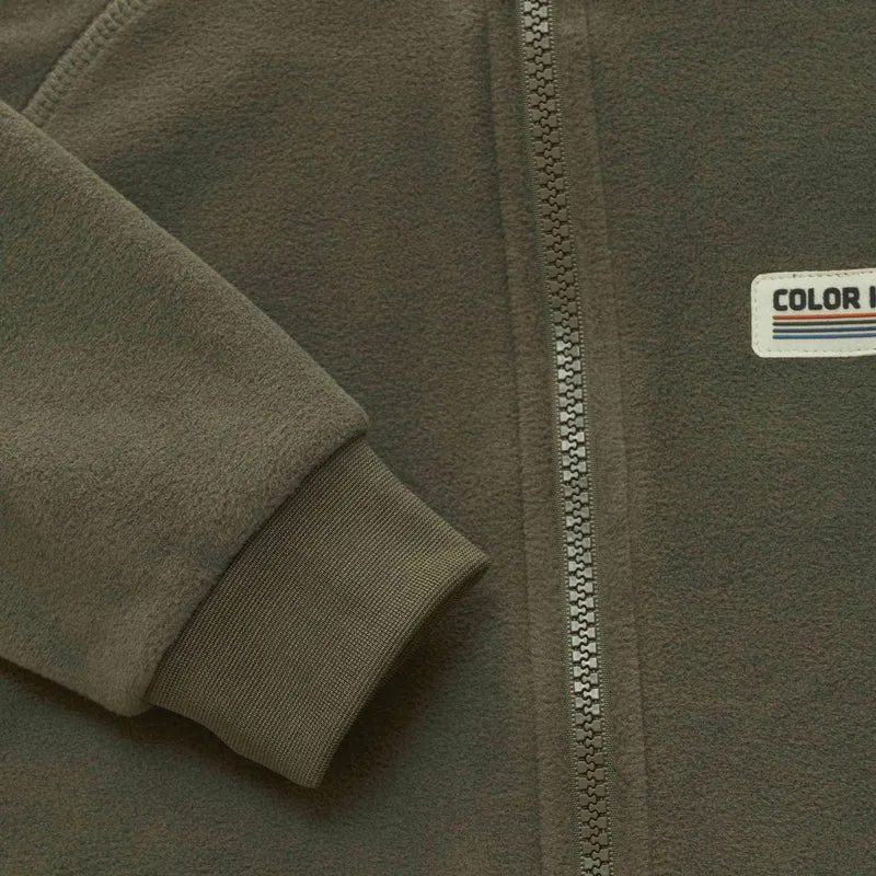 Overall / Fleece-Anzug grün Outdoor