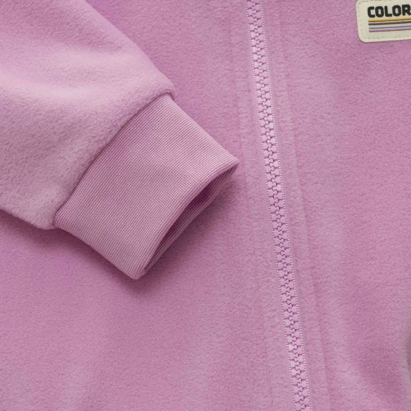 Overall / Fleece-Anzug rosa