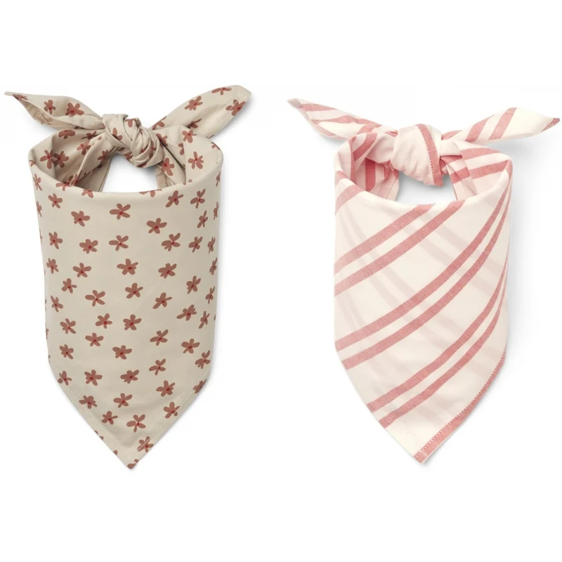 Bali Bandana Tücher Floral - Sea Shell Mix
