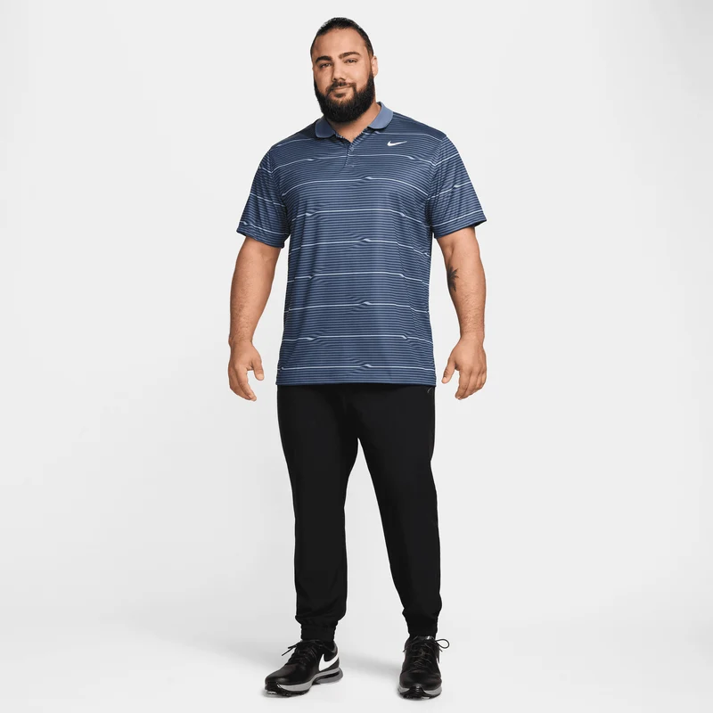 Nike Victory DriFit Polo Herren S schwarz/grau
