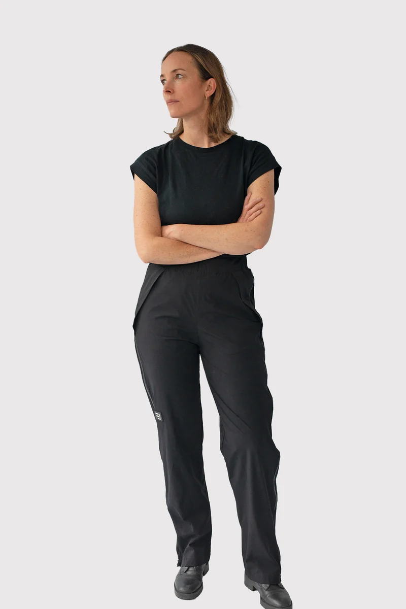 Urban Survival Kit - Blue Jacket - Black pants - Damen