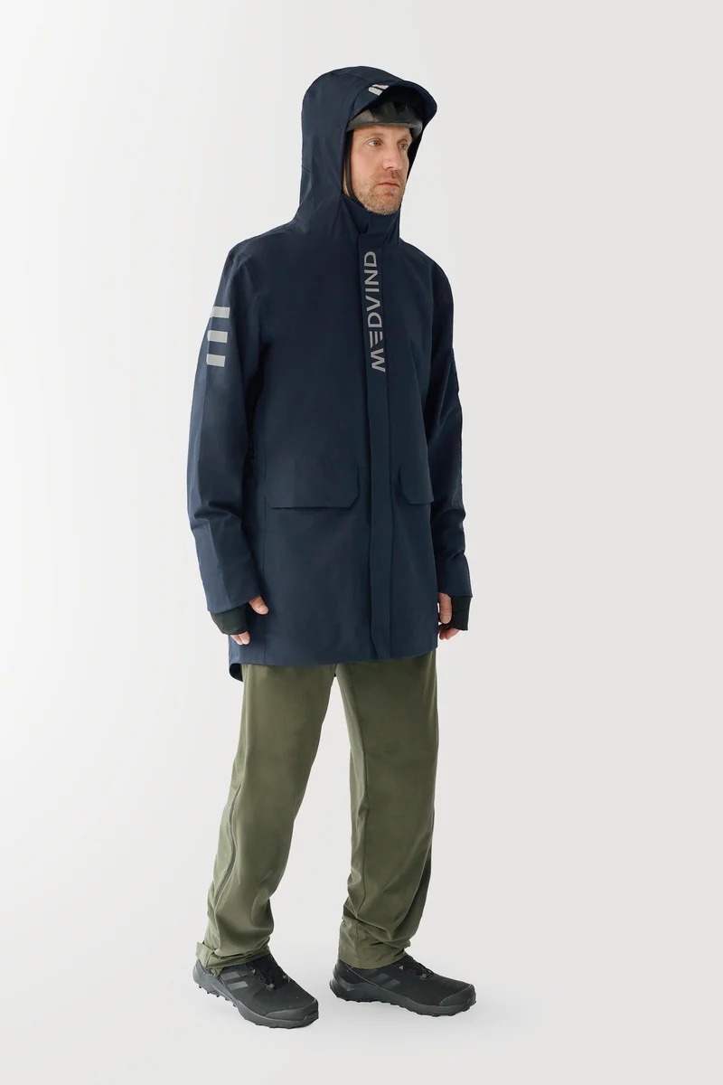 2nd Gen - Allweather Fahrradjacke - Midnight blue - Herren