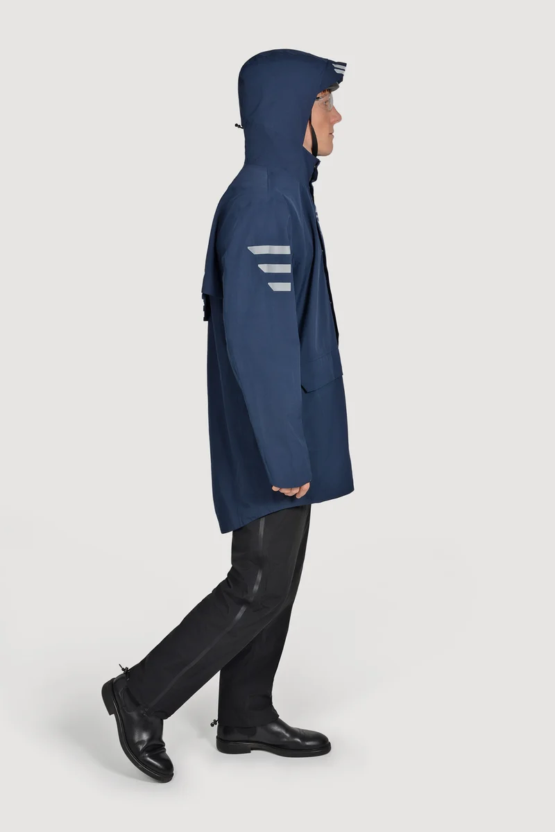 2nd Gen - Allweather Fahrradjacke - Midnight blue - Herren