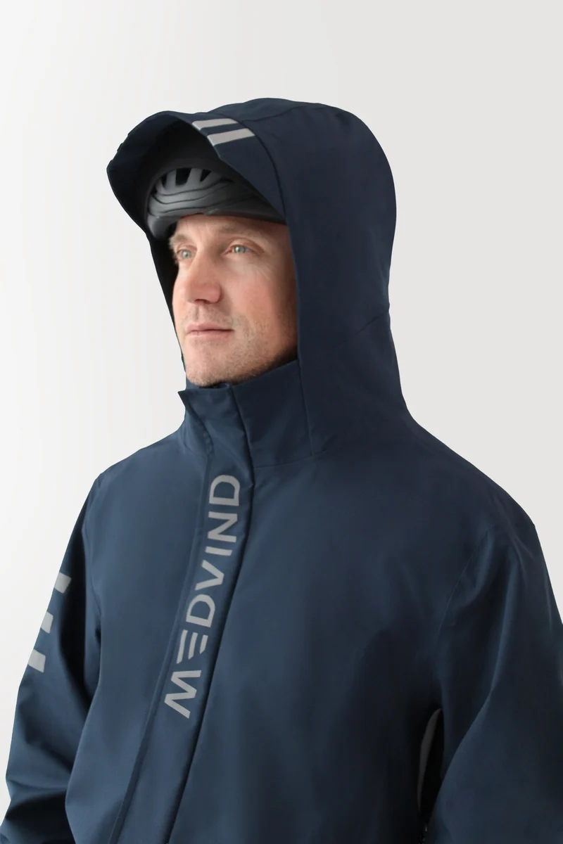 2nd Gen - Allweather Fahrradjacke - Midnight blue - Herren