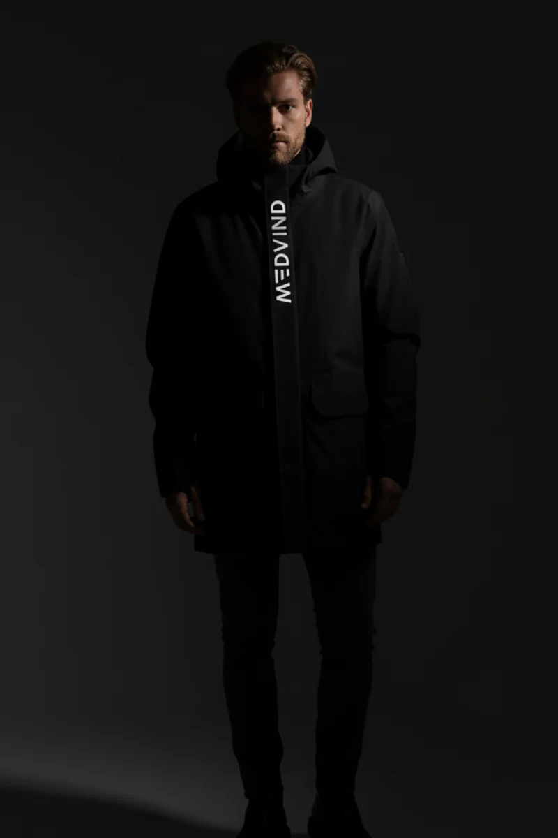 2nd Gen - Allweather Fahrradjacke - Black bird - Herren