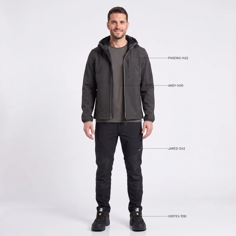 PHOENIX - BLOUSON DE TRAVAIL - 1422 | Anthracite