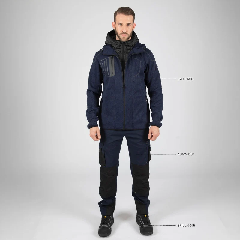LYNX - GILET DE TRAVAIL - 1398 | Marine / Noir