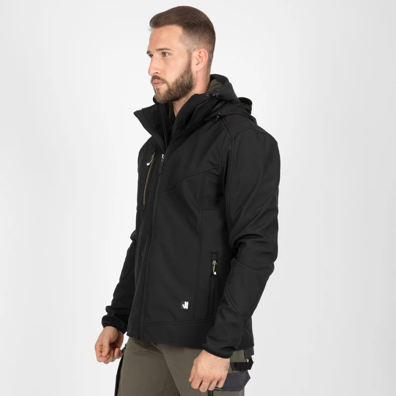 PECCO - BLOUSON DE TRAVAIL EN SOFTSHELL - 1063 | Noir