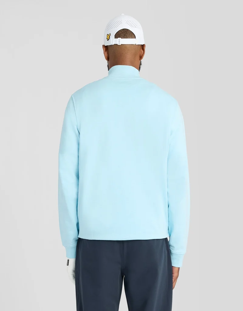Green Eagle Cotton 1/4 Zip Midlayer