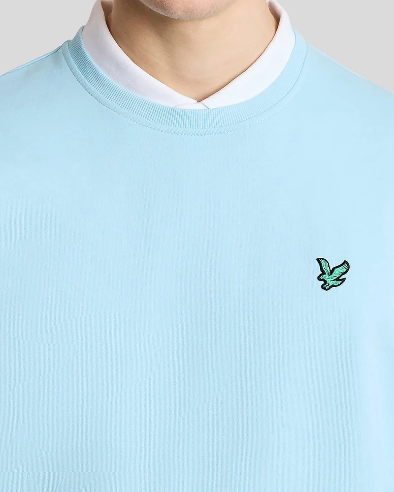 Green Eagle Cotton Crew Neck Sweatshirt