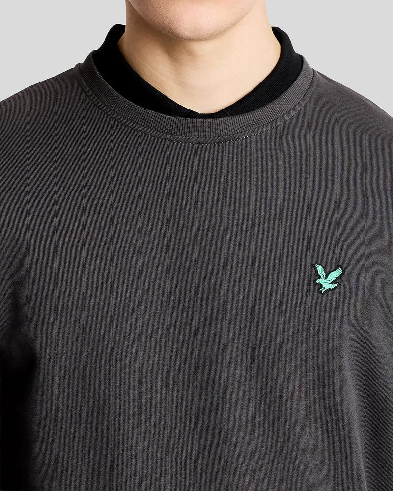 Green Eagle Cotton Crew Neck Sweatshirt