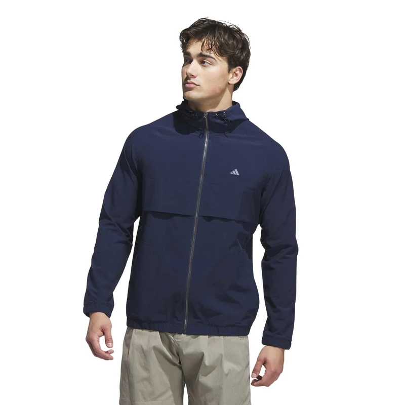 adidas Go-To Full-Zip Windbreaker Jacke Herren S navy S navy S navy