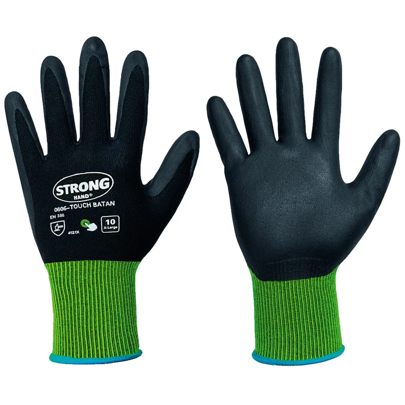 120 Paar Handschuhe mit Touch Nitrilschaum, Batan