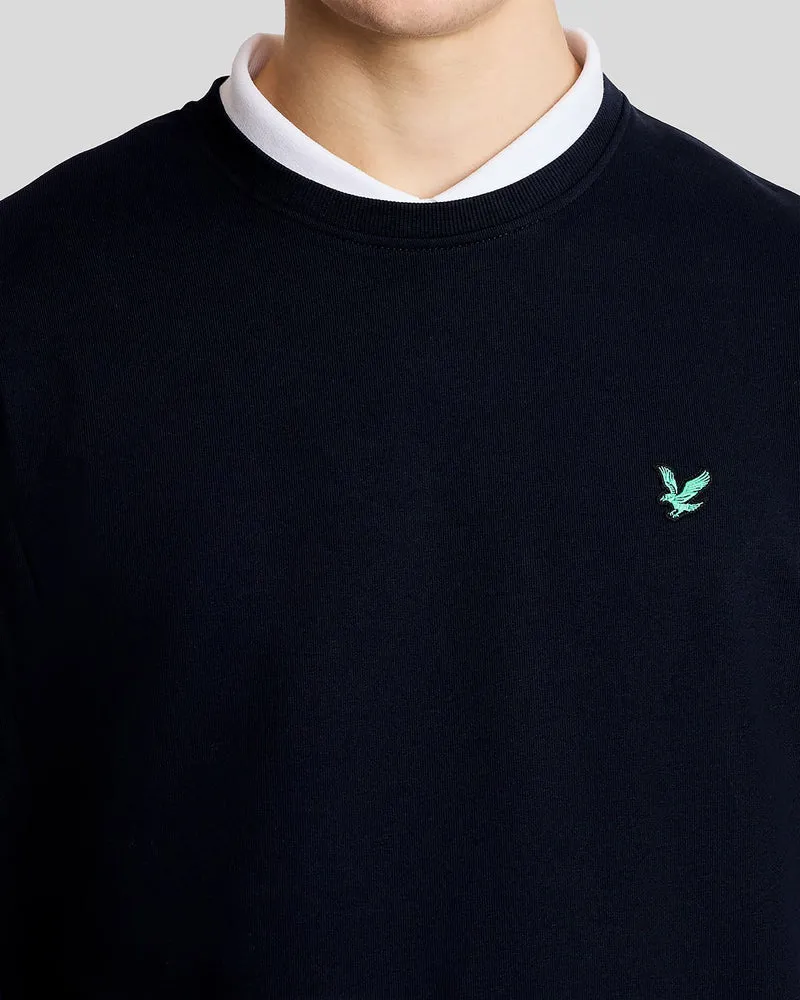 Green Eagle Cotton Crew Neck Sweatshirt