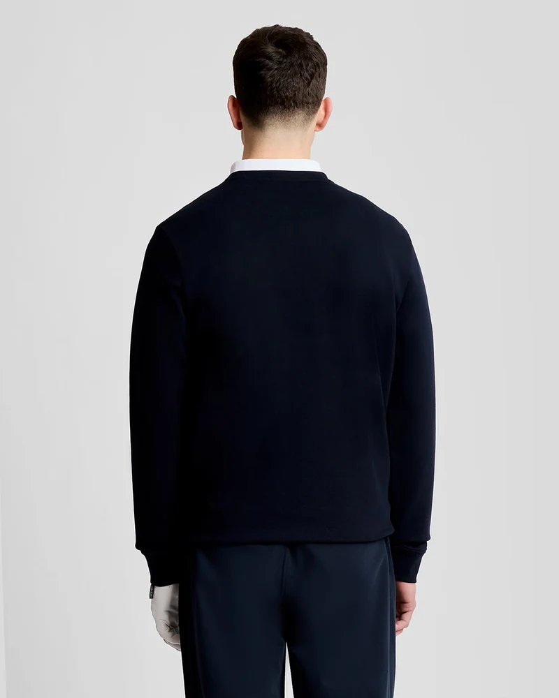 Green Eagle Cotton Crew Neck Sweatshirt