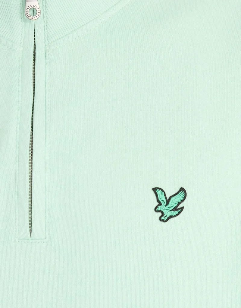 Green Eagle Cotton 1/4 Zip Midlayer