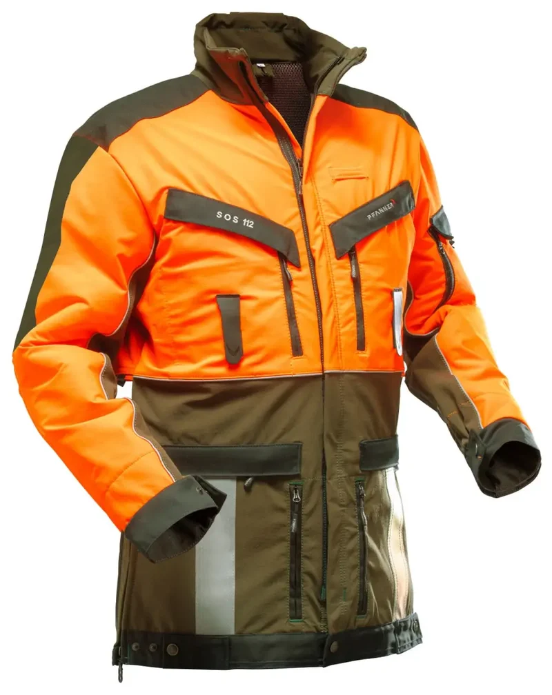 Nachsuchejacke Gladiator® von Pfanner® waldgrün-leuchtorange