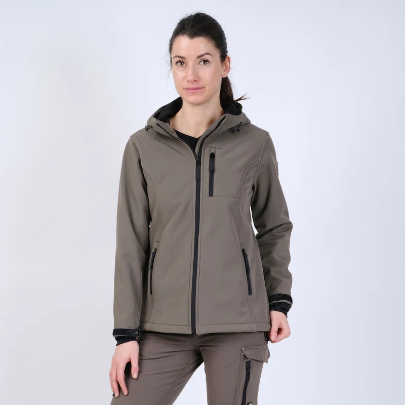 ARIEL - BLOUSON DE TRAVAIL EN SOFTSHELL - 1154 | Kaki