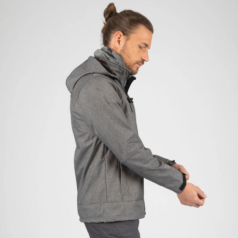 FLORES - BLOUSON DE TRAVAIL EN SOFTSHELL - 1133 | Gris Chiné