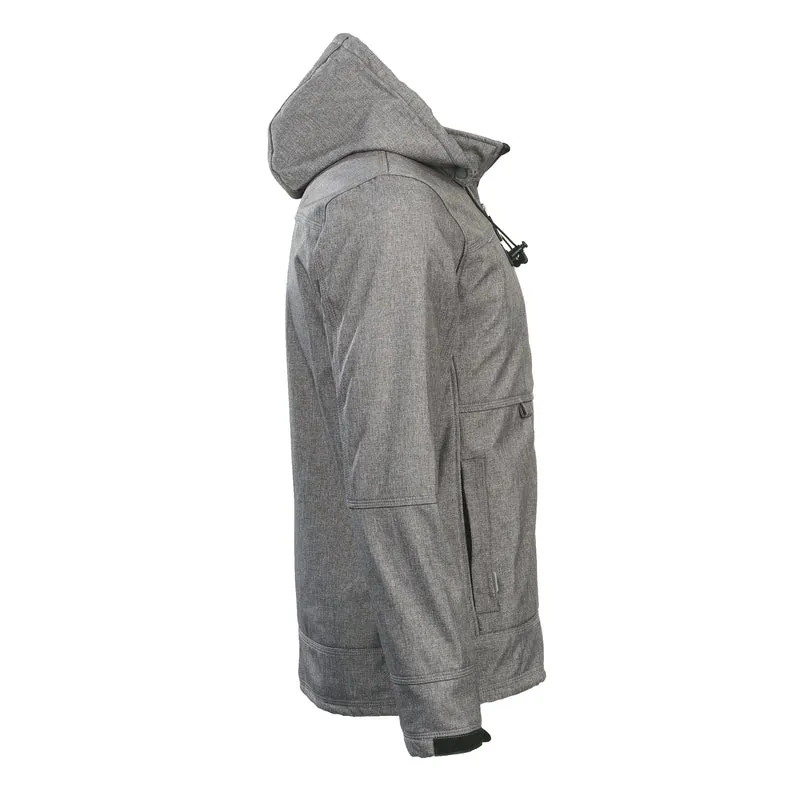 FLORES - BLOUSON DE TRAVAIL EN SOFTSHELL - 1133 | Gris Chiné