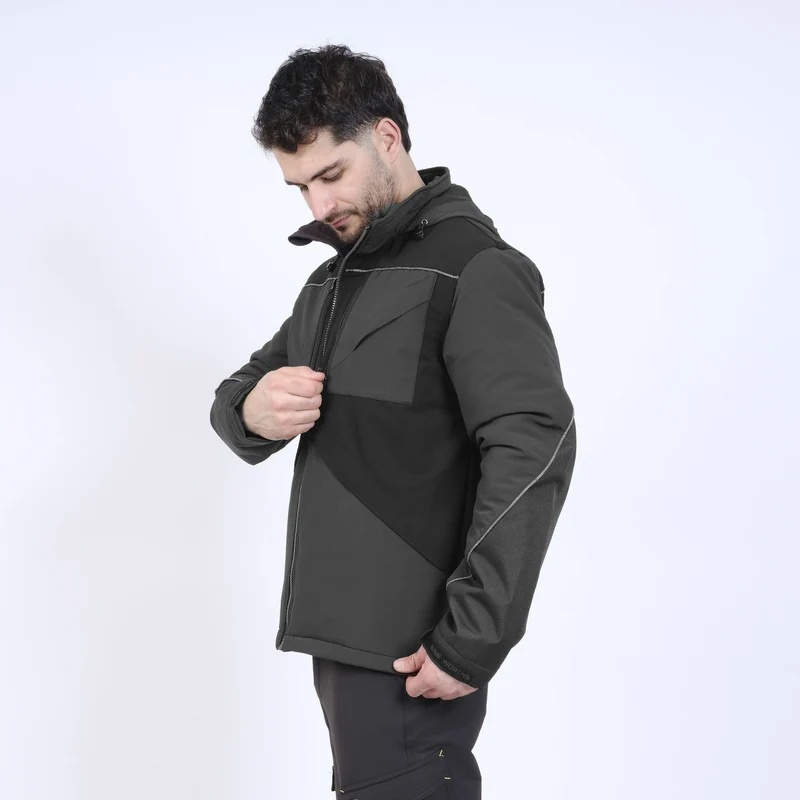 INDUS - BLOUSON DE TRAVAIL - 1291 | Anthracite / Noir