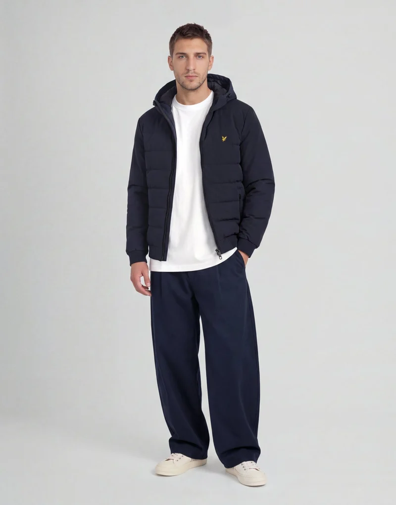 Hybrid Puffer Windbreaker Jacket