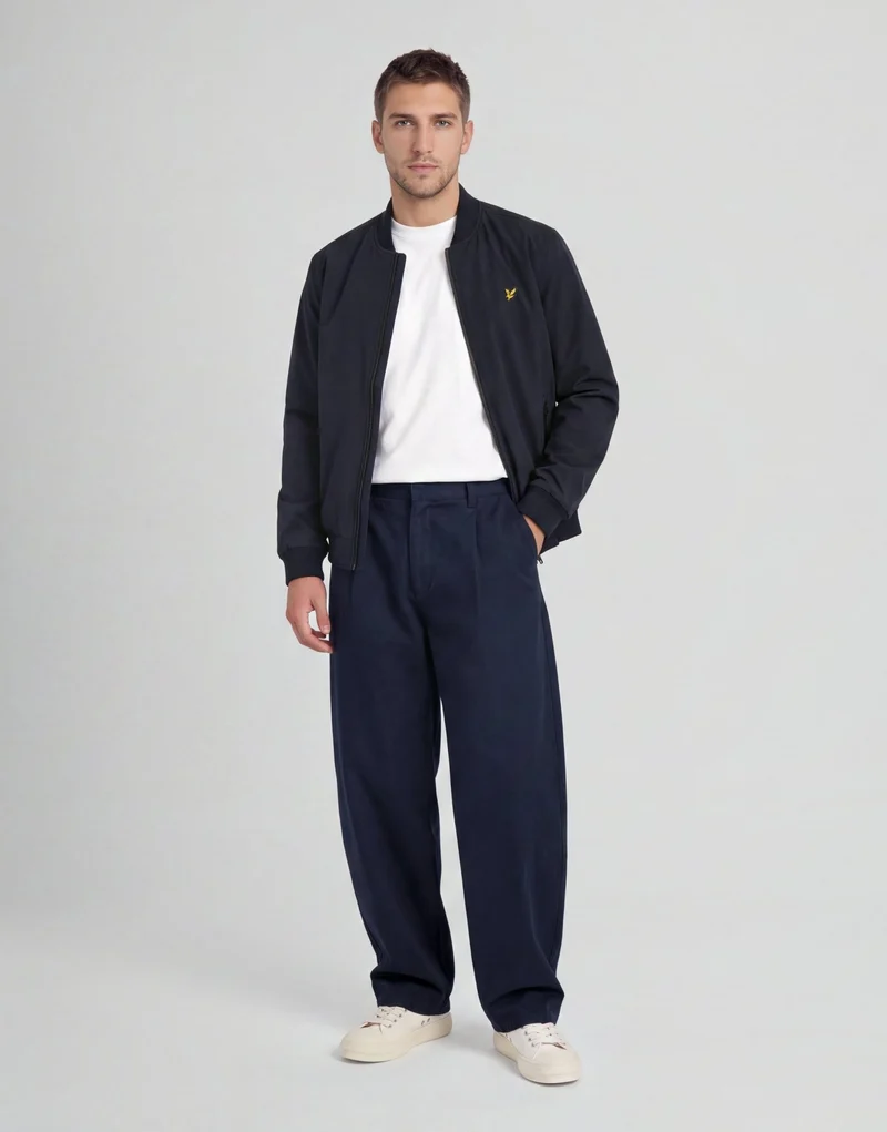 Nylon Padded Bomber Jacket