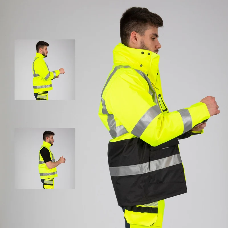 WELLINGTON - PARKA DE TRAVAIL HAUTE VISIBILITÉ - 2277 | Jaune fluo