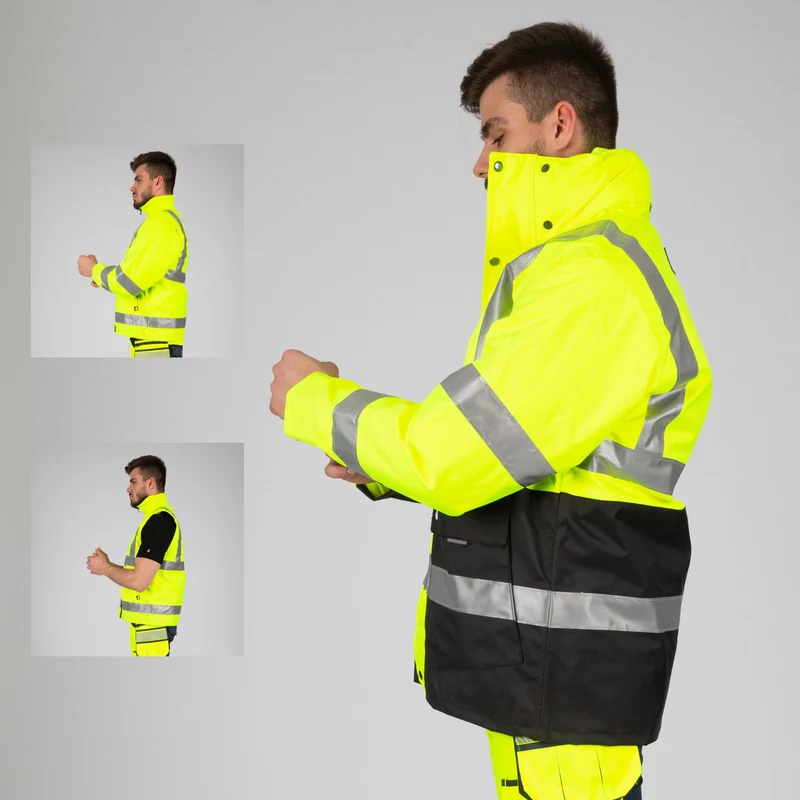 WELLINGTON - PARKA DE TRAVAIL HAUTE VISIBILITÉ - 2277 | Jaune fluo