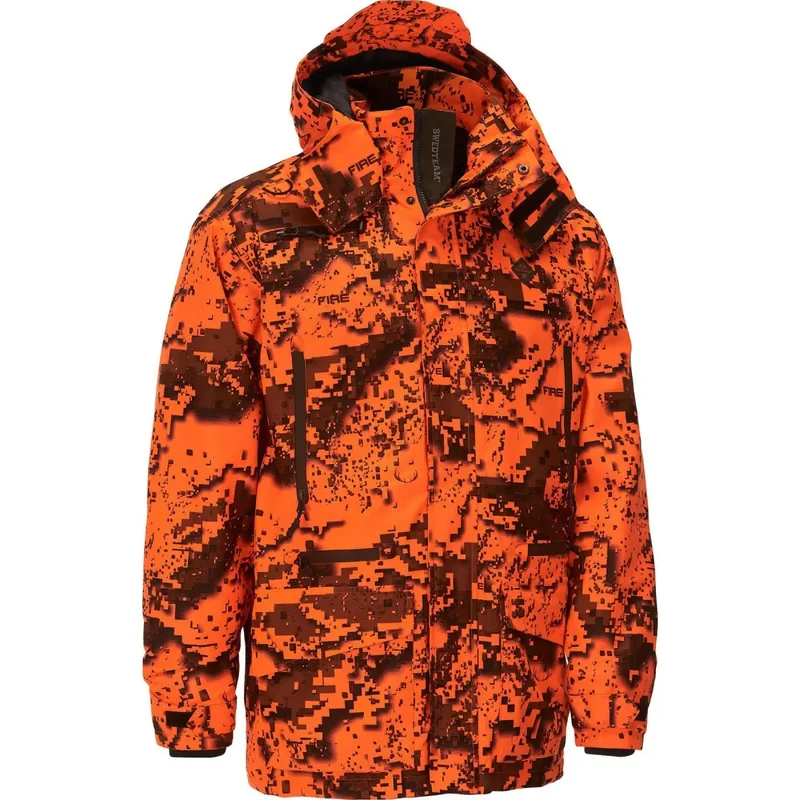 Herren Jagdjacke Ridge Thermo Classic Desolve Fire Swedteam