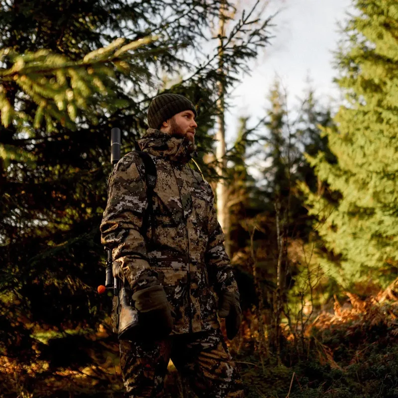 Herren Jagdjacke Ridge Thermo Classic Desolve Veil Swedteam
