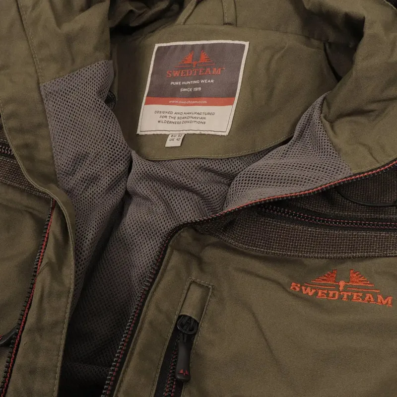 Herren Jagdjacke Lynx Antibite Hunting Green Swedteam