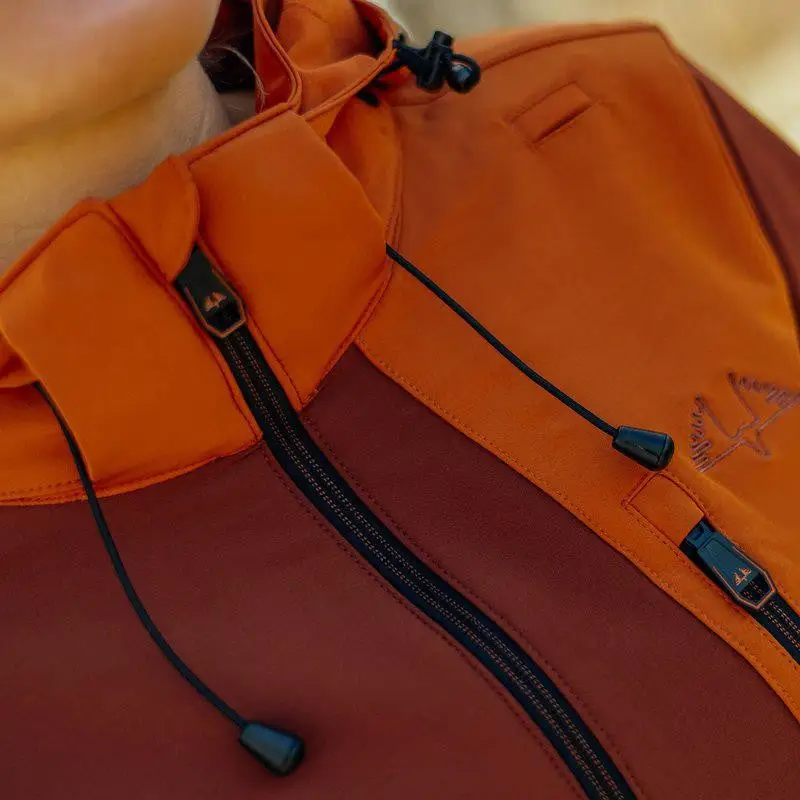 Damen Jagdjacke Lynx Antibite Dark Orange Swedteam