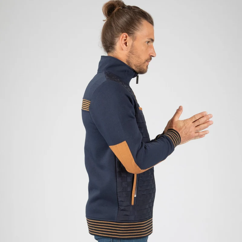 ANDREU - GILET DE TRAVAIL - 1513 | Marine / Camel