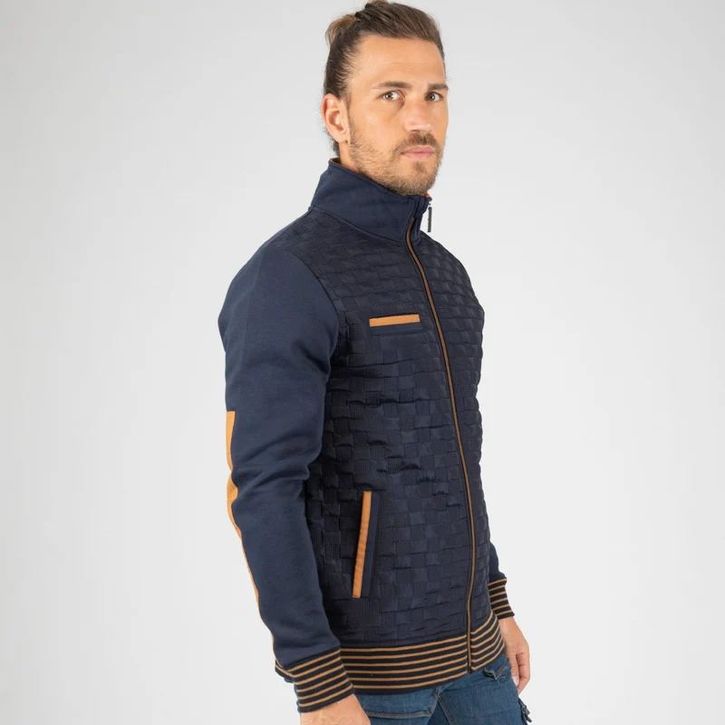 ANDREU - GILET DE TRAVAIL - 1513 | Marine / Camel