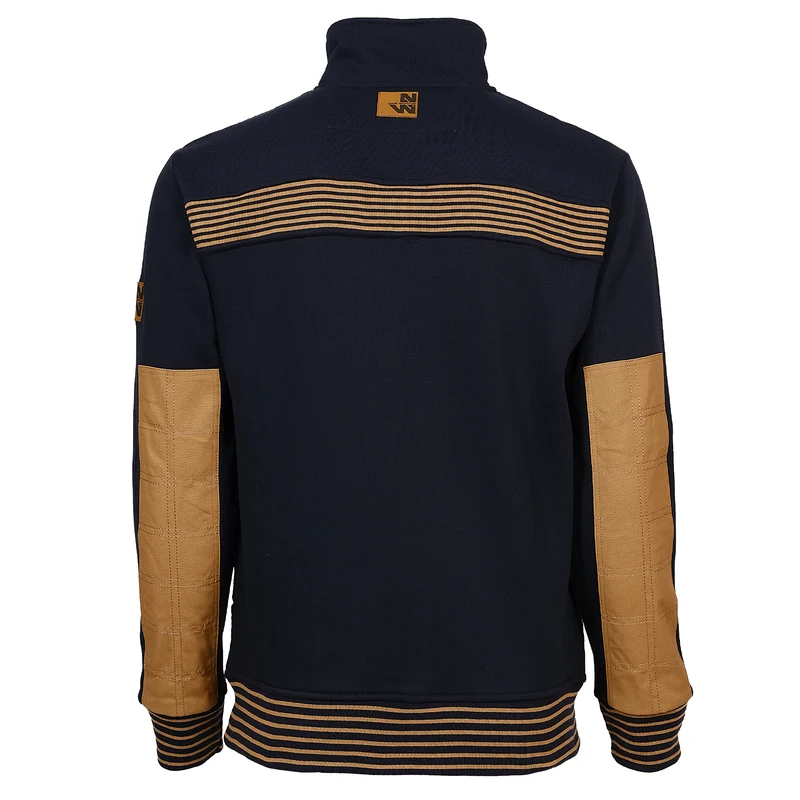 ANDREU - GILET DE TRAVAIL - 1513 | Marine / Camel