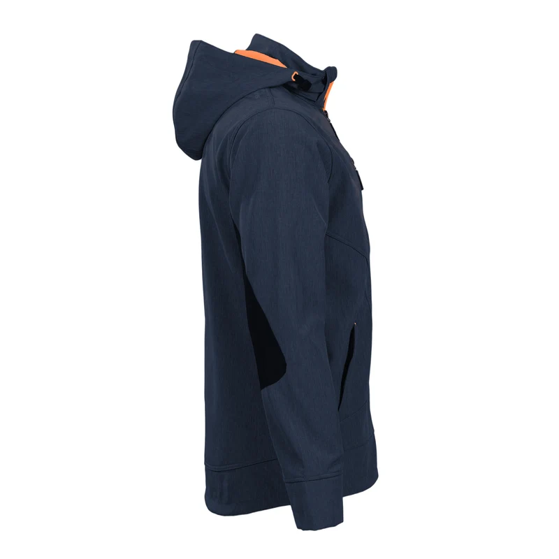 BOREL - BLOUSON DE TRAVAIL EN SOFTSHELL - 1511 | Marine / Orange fluo