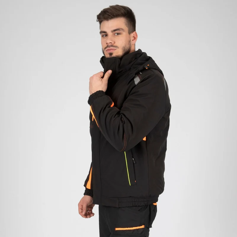 MORANE - PARKA SOFTSHELL DE TRAVAIL - 1391 | Noir