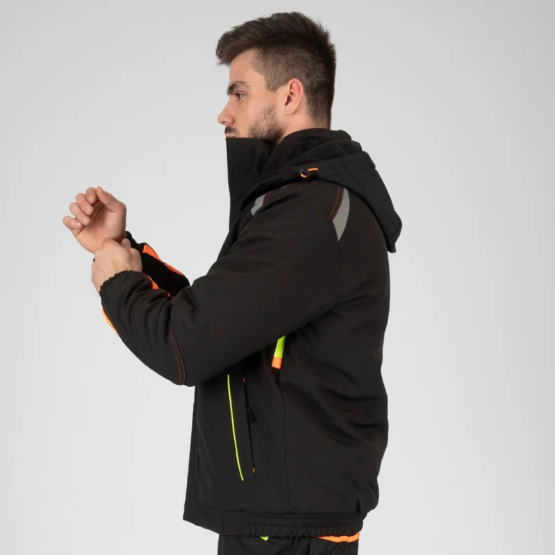 MORANE - PARKA SOFTSHELL DE TRAVAIL - 1391 | Noir