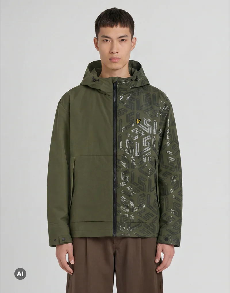 Water Reactive Shell Jacket