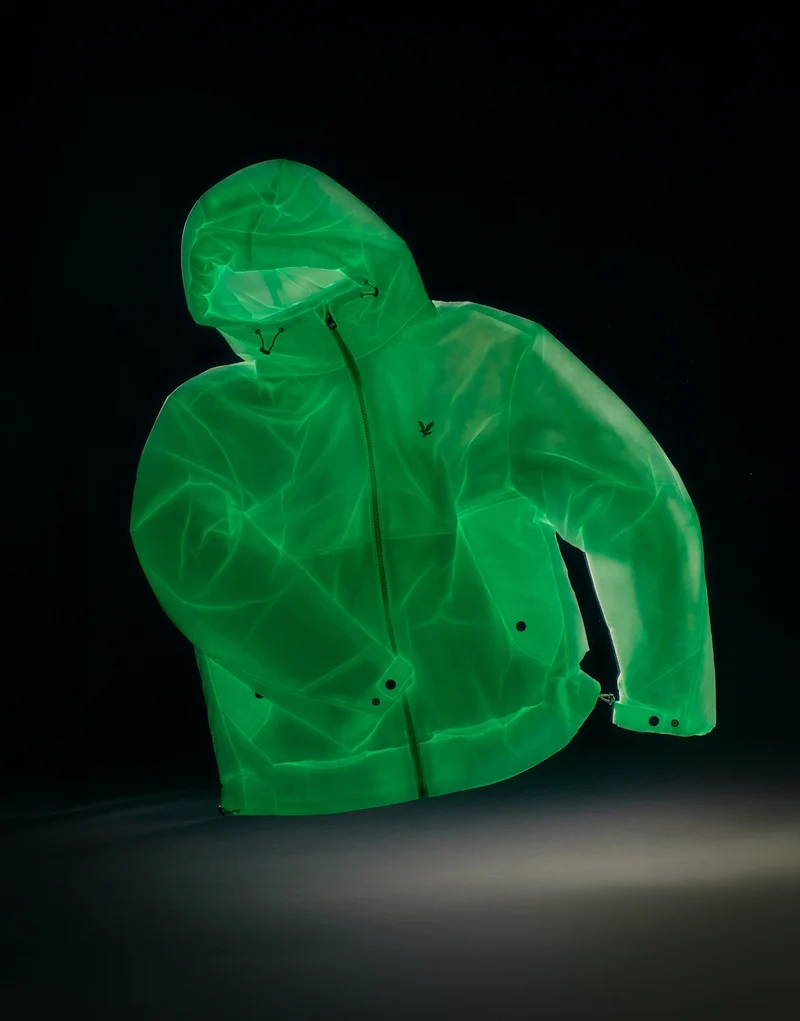 Glow Reactive Wadded Shell Jacket