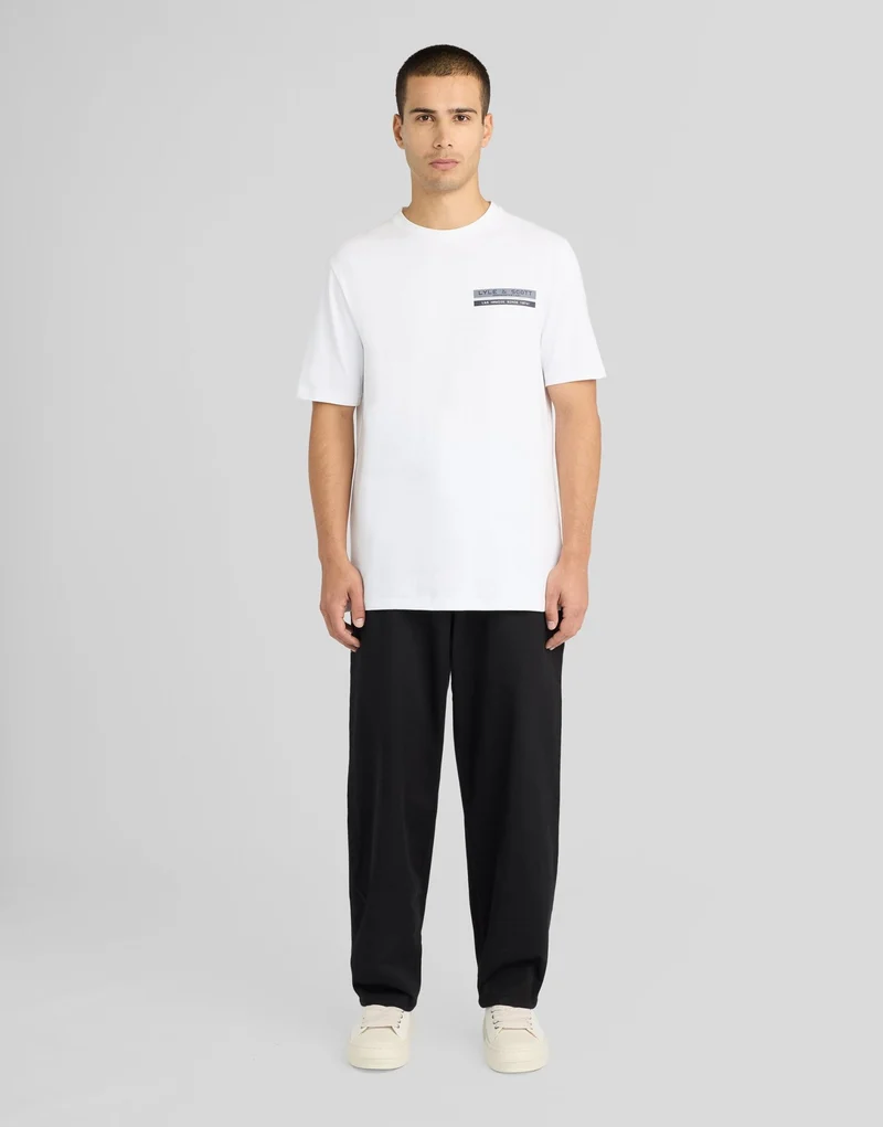 TV Pixel Back Graphic T-Shirt
