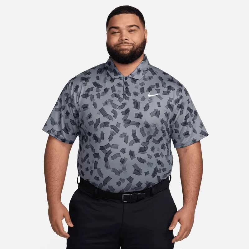 Nike DriFit Tour MIcroPrint Polo Herren