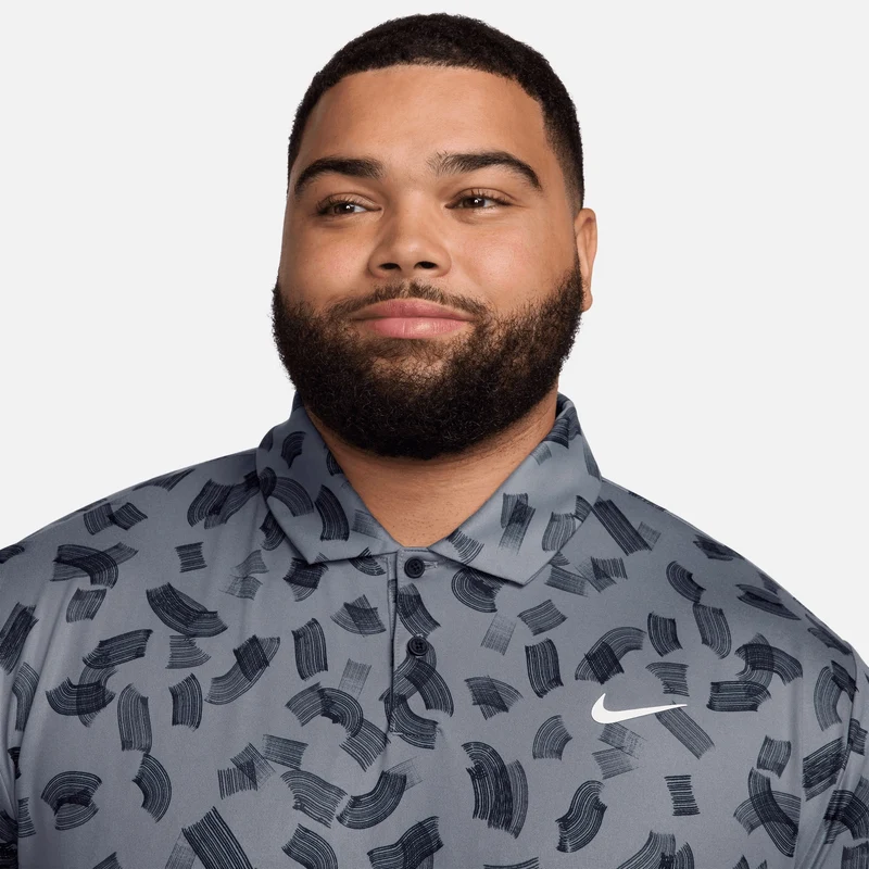 Nike DriFit Tour MIcroPrint Polo Herren