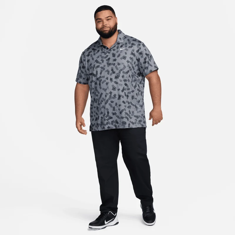 Nike DriFit Tour MIcroPrint Polo Herren