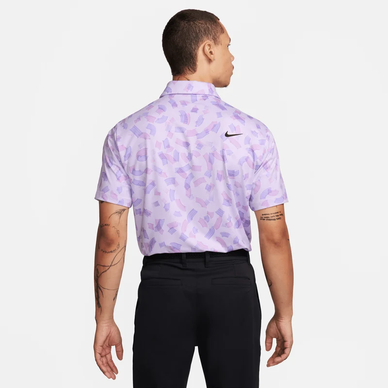 Nike DriFit Tour MIcroPrint Polo Herren