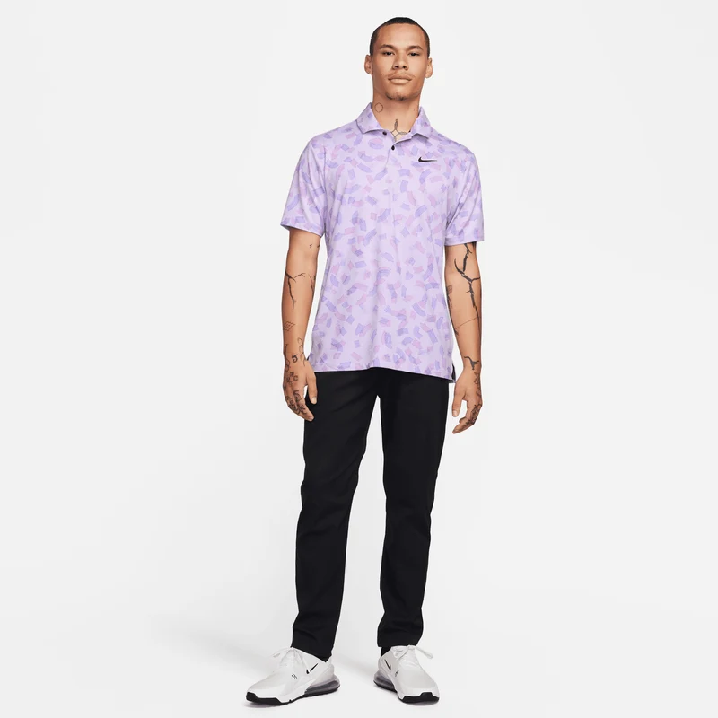 Nike DriFit Tour MIcroPrint Polo Herren